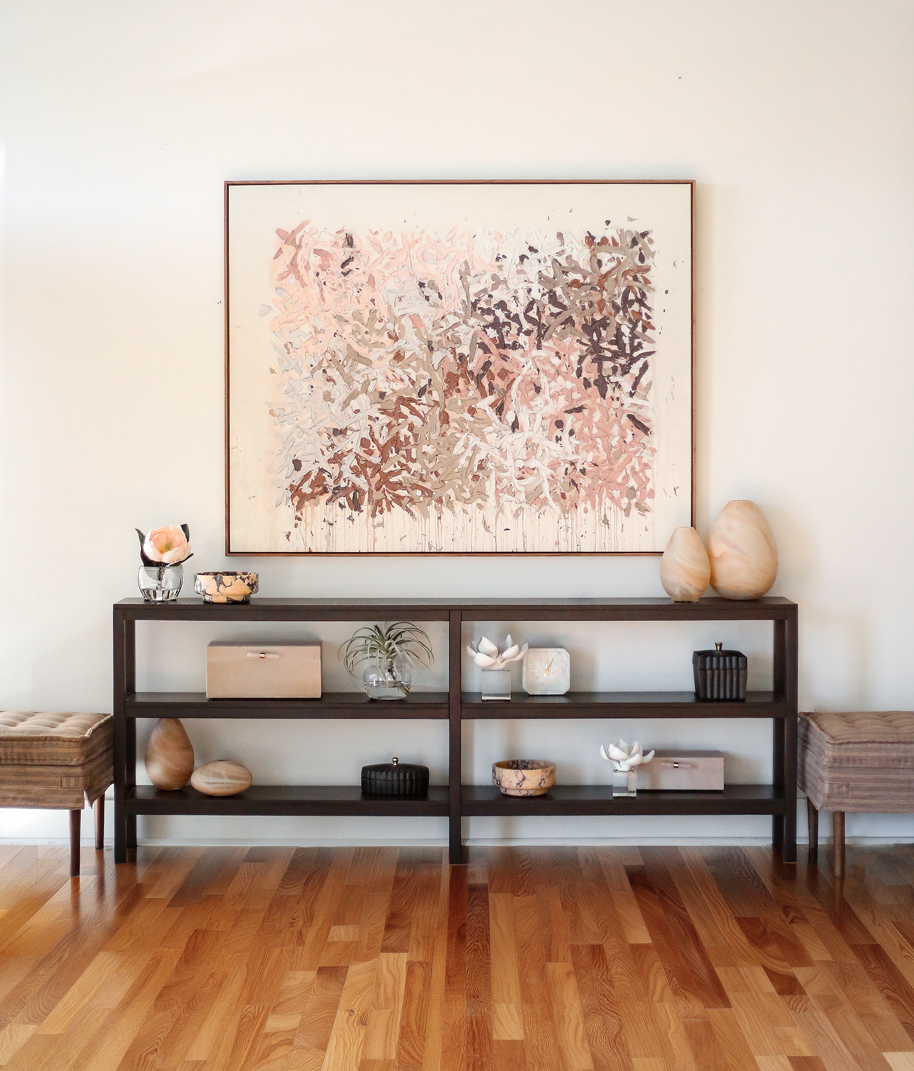 Denby 84 Console Table in Walnut